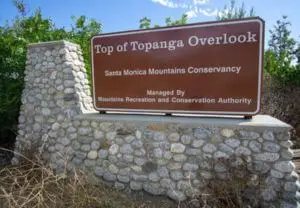 Top of Topanga Overlook